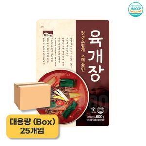 고향 옛맛 육개장(냉동) 600g X 25개 1box