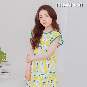 [보리보리/릴리푸리]릴리푸리 체리썸원피스(그린)