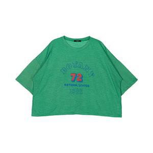 (레코브) 루즈핏 숏 반팔티셔츠(LU41B7ST041X)