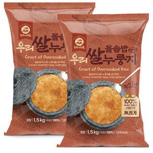농부의 선물 돌솥밥 우리쌀 누룽지 1.5kg 4팩