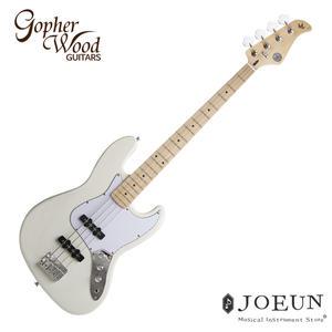 [고퍼우드] 베이스기타 J-CLASSIC4 (Floral White)/ J클래식4 화이