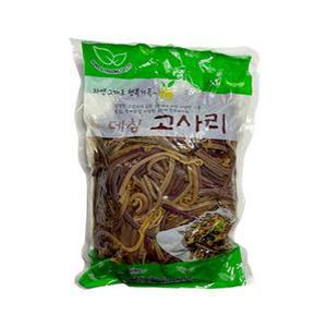 식자재 수입산 대용량 도매 삶은 데침 고사리 1kg 식당 업소용 삶은도라지