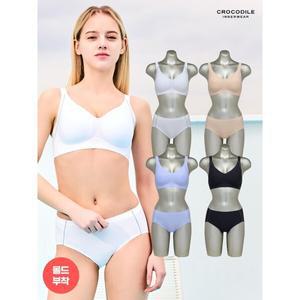 [하프클럽/크로커다일 이너웨어]액티브 비비드 데일리 감탄브라 8종 세트 CD