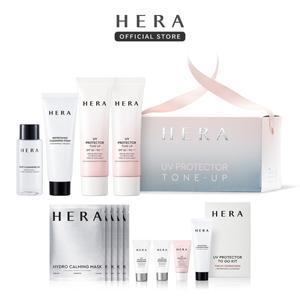 [본사직영빠른배송] UV 프로텍터 톤업 듀오 세트 50ml X2개 + 증정 11종