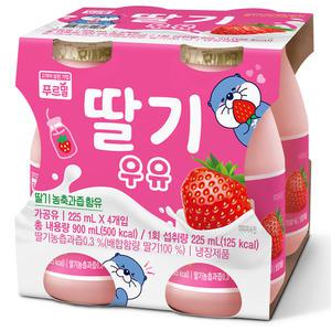 푸르밀 딸기우유 225ml 24개입