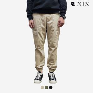 [닉스]유니  풀밴딩 카고 테이퍼드 조거 FNQRDYJ731P _P386612190