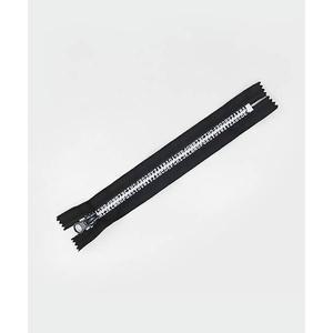 패션스타트 [20cm] 5호 유니크 포인트 알파벳 이빨 플라스틱 지퍼 화이트
