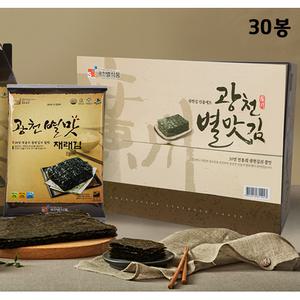 광천별맛 재래 전장김 세트 총 30봉 (20g)