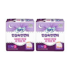 바디피트 안심숙면팬티, 중형, 5P, 2개