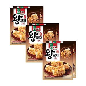 해태 고향만두 얇은피왕교자(김치) 370g, 2입, 3개 (총 6개)