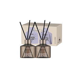 쿤달 시그니처 퍼퓸 디퓨저 세트 화이트머스크 (본품, 200ml, 2개 + 섬유스틱, 10P)