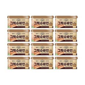 그릭슈바인 캔햄 200g x 12개
