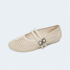 [베어파우] AVA 아이보리 젤리슈즈 메리제인 K3018030RB-W