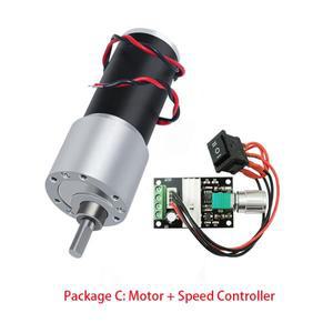 JGB37-31ZY DC 12V24V 기어드 모터 10RPM-1270RPM 감속 대형 토크 고전력 3157 브러시 역
