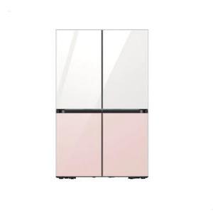 삼성전자 비스포크 키친핏 글램 RF60DB9KF255 (화이트+핑크) _ 전파사