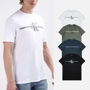 [Calvin Klein ]캘빈클라인 테이프 남여공용 반팔 티셔츠
