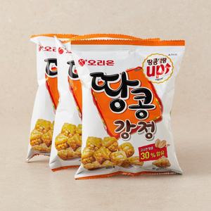 오리온 땅콩강정 3번들 240g