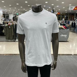 [Calvin Klein]남성 ck 스몰 로고 레귤러핏 반팔 티셔츠 4RAB200-YAA