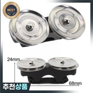 손가락 징글 탬버린 금속 벨 아프리카 드럼 타악기 Cajons Djembes 1pc