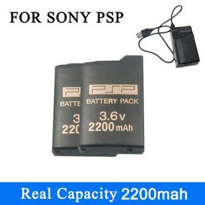 PSP 1000 배터리 Sony PSP1000 용 고품질 실제 용량 2200mah 3.6V