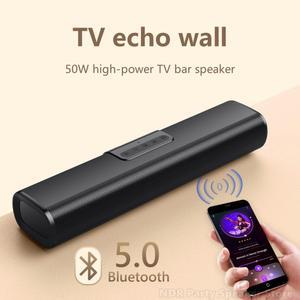 슬림 사운드 바 Bluetooth/AUX/HDMI ARC 연결 기능이 있는 TV 오디오용 50W PC/게임/프로젝터용 리모컨이 스피커