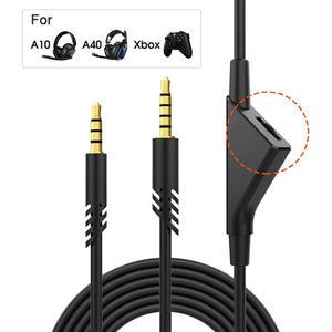 Astro A10 A40 A30 G233 게임용 헤드셋 케이블용 1PC 2M 호환 교체 코드 케이블