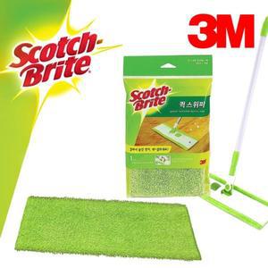 3M621 퀵스위퍼 극세사 융 리필패드 43x14cm/걸레/물걸레/청소포/물청소/청소/바닥걸레/밀대걸레/청소용품