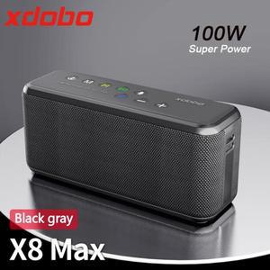 XDOBO X8 Max 100W 슈퍼 파워 블루투스 호환 무선 스피커 TWS 서브우퍼 보조베터리 기능 지원 USB/TF/AUX