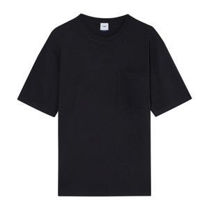 [롯데백화점]지이크 S/S 그레이 포켓 배색 라운드 반팔니트 PEU8027_