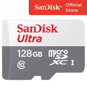 [샌디스크]마이크로 SD카드 QUNR 128GB 128기가 Class10 Micro SDXC 핸드폰 카메라 외장 메모리 무료배송