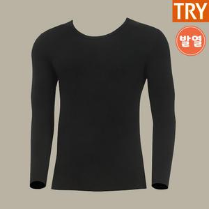 트라이 기능성 발열 내의 히트업 남자 내복 상의 긴팔 9부 LUE71