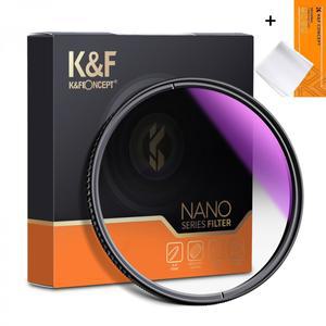 K&F Concept 49mm NANO-X Soft GND16 (1.2) 그라데이션 원형 필터 _ 8K AGC Glass Soft Graduated GND16 Filter