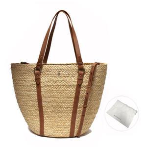헬렌카민스키 피니밀 브리들 토트백 라지 여성 라피아 가방 BAG51192-NT