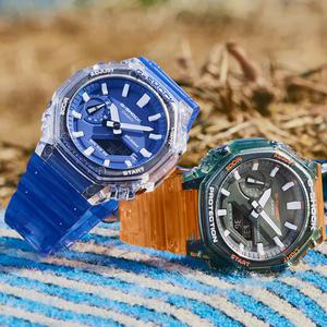 국내발송[G-SHOCK정품]카시오 지샥 지얄오크/GA-2100HC-4ADR/GA-2100SKE-7ADR/전자시계