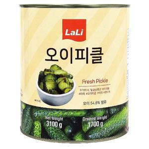 라리 오이피클 슬라이스 3.1kg (대체발송)그리너리 후레쉬 오이피클3kg