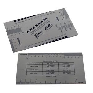 기타줄높이측정 게이지 기타셋업 가이드 스트링눈금자