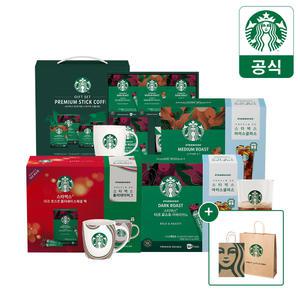 [무배]스타벅스 파우더커피/아메리카노/선물세트+쇼핑백