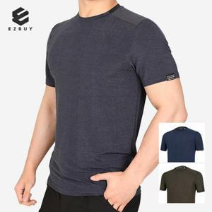 파라고나 쿨니스 남성 시원한 아이스 멜란지 반팔 라운드 티셔츠(AX11LT015M)