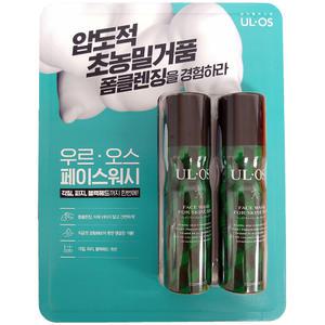 우르오스 페이스워시 100g 2개 폼클렌징 입대선물 각질 피지 블랙헤드 개선 코스트코