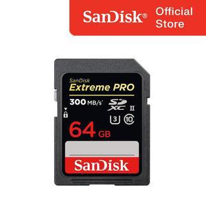 [샌디스크]SOI 익스트림 프로 SD카드(300MB/s) 64GB, V90 / SDXDK