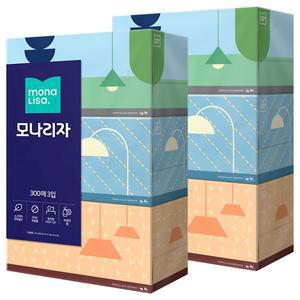 [모나리자] 미용티슈 300매 6개