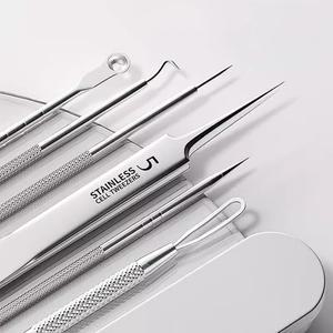 여드름 제거기 블랙헤드 압출 지방 입자 압출 8종세트