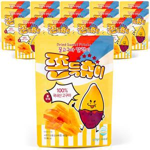 쫀득츄이 꿀고구마 말랭이 60g 15개입