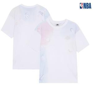 [롯데백화점]엔비에이 LAL 핫써머 수채화 반팔 티셔츠 N222TS047Z