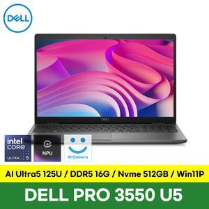 래티튜드 3550-WP02KR Ultra5-125U 16GB/512GB/Win11 Pro 탑재 FHD AI 노트북