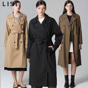 롯데홈쇼핑 단독 [리스트(LIST)] 코튼 모던 더블 트렌치코트