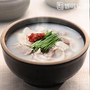 [소비기한 11.06] 별미 돼지국밥 500g x 4팩 부산돼지국밥