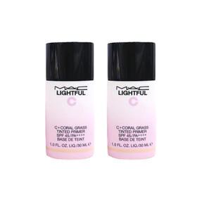 맥 라이트풀 C+ 코랄 그라스 틴티드 프라이머 30ml(SPF45) 2개