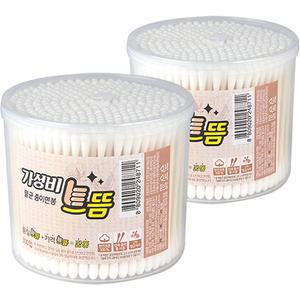 가성비 으뜸 멸균 종이 면봉