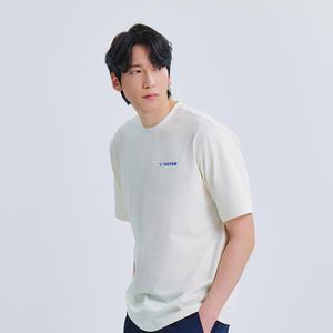 빅터 VICTOR TEAM CREW 오버핏 반팔 티셔츠 남녀공용 25ATS010U 배드민턴 탁구 스쿼시 스포츠웨어 25ATS010